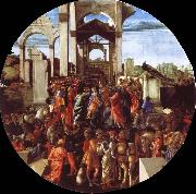 Sandro Botticelli The adoration of the Konige oil painting